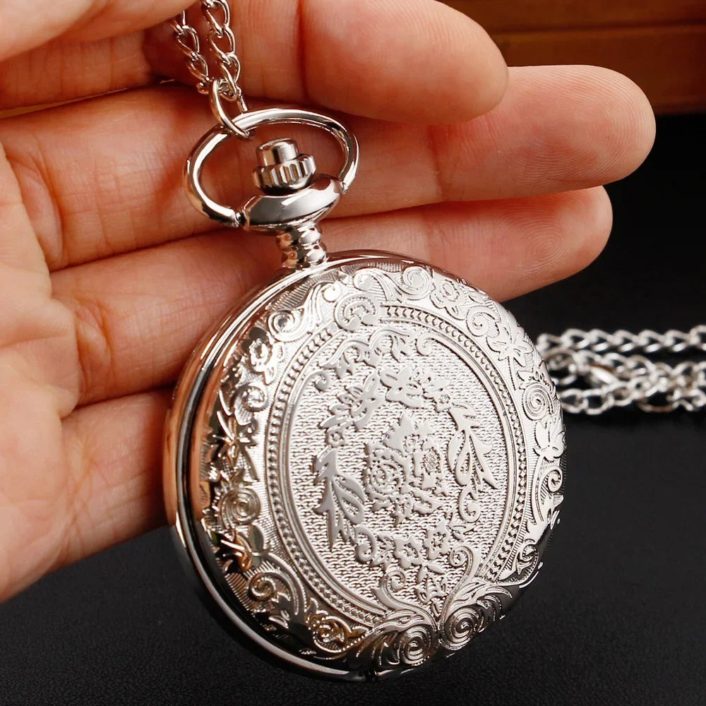The Valro Heirloom Pocket Watch - Silver