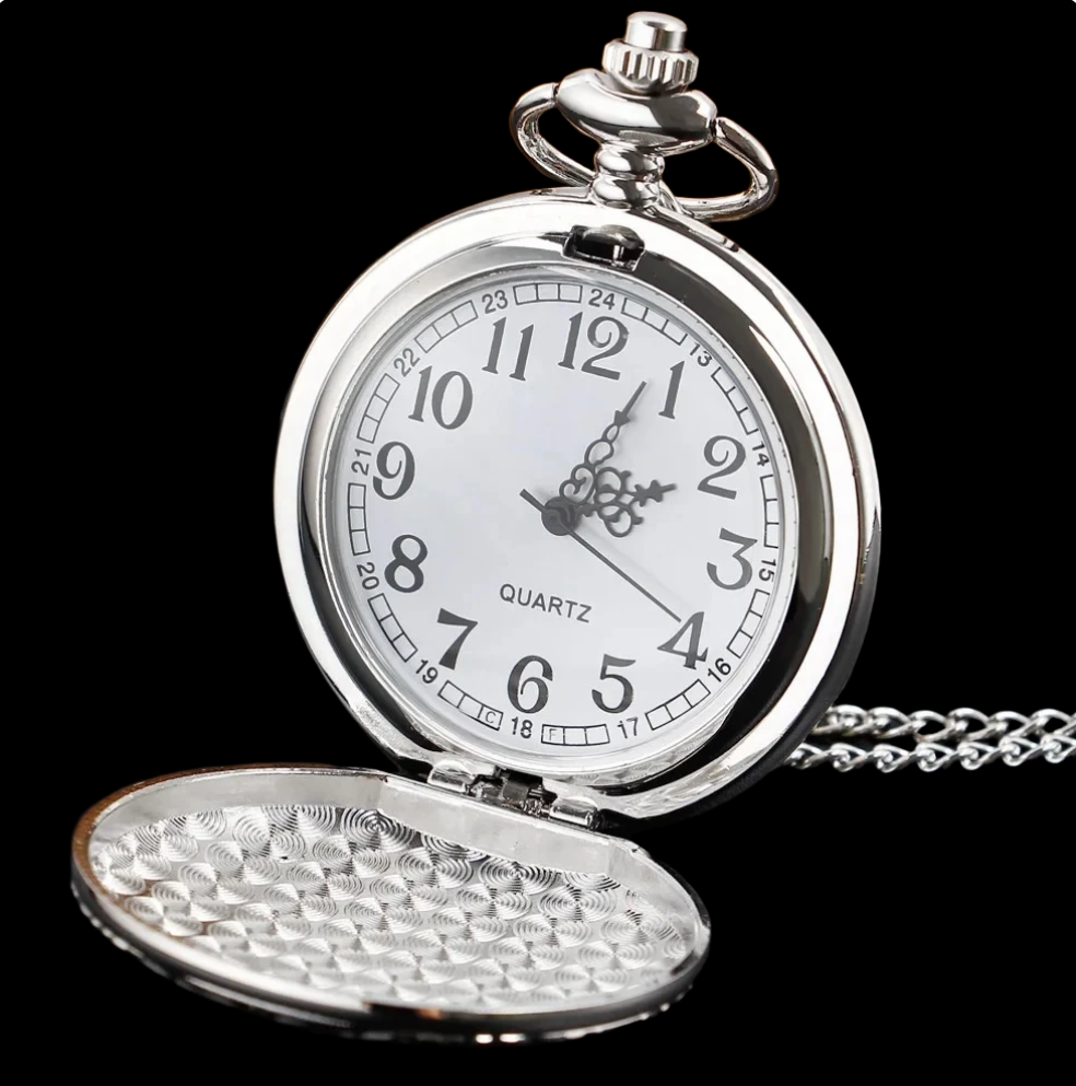 The Valro Heirloom Pocket Watch - Silver